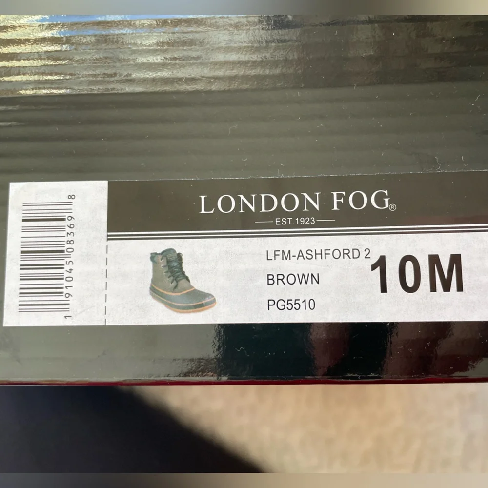 London Fog Men’s Duck Boots size 10. - Picture 11 of 12